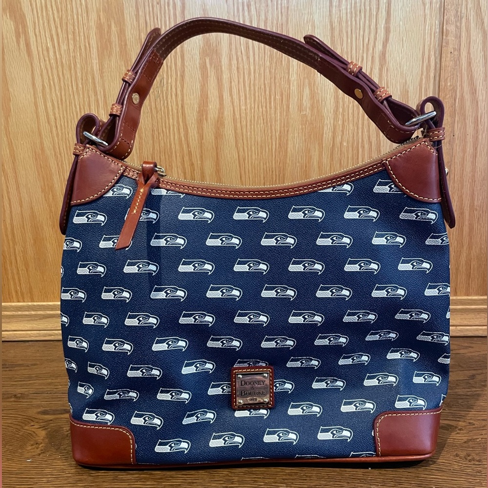 Dooney & Bourke NWOT Seattle Seahawks Game Day Hobo Purse